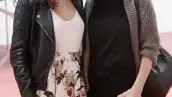 Ana Paula Zamacona y Micaela de Bernardi