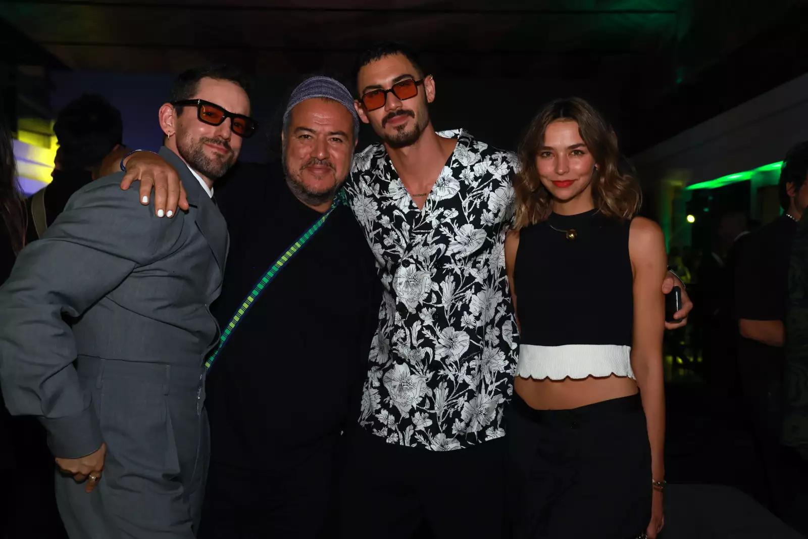 Gerardo Méndez, Alejandro Speitzer y Juana Arias 