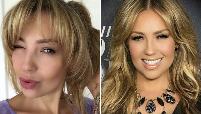 Con esta fotografía, la cantante hizo más evidente su cambio de look.