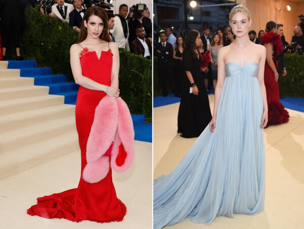 Emma Roberts y Elle Fanning.