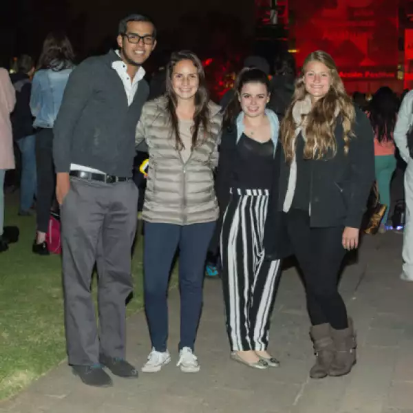 Armando Estrada, Luisa de la Parra, Maru Barón y Ana Pau Sosa