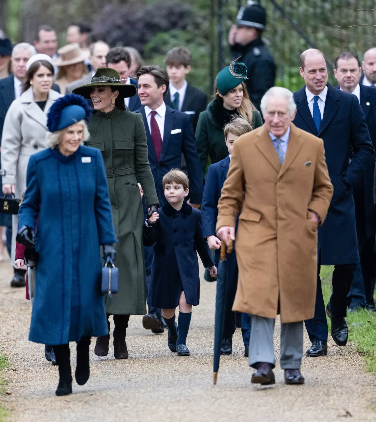 Reina consorte Camila y rey Carlos III