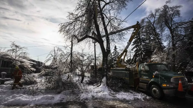 Canada tormentas nieve hielo