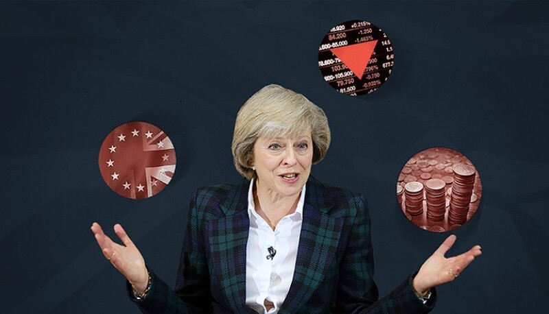 May asume el control de Reino Unido en el momento de más turbulencia desde la Segunda Guerra Mundial.