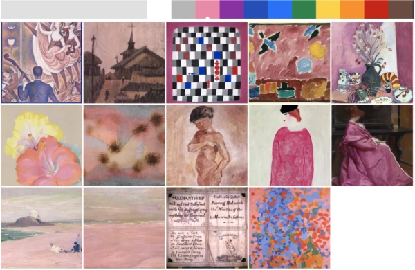Google Arts & Culture te permite encontrar pinturas por color.