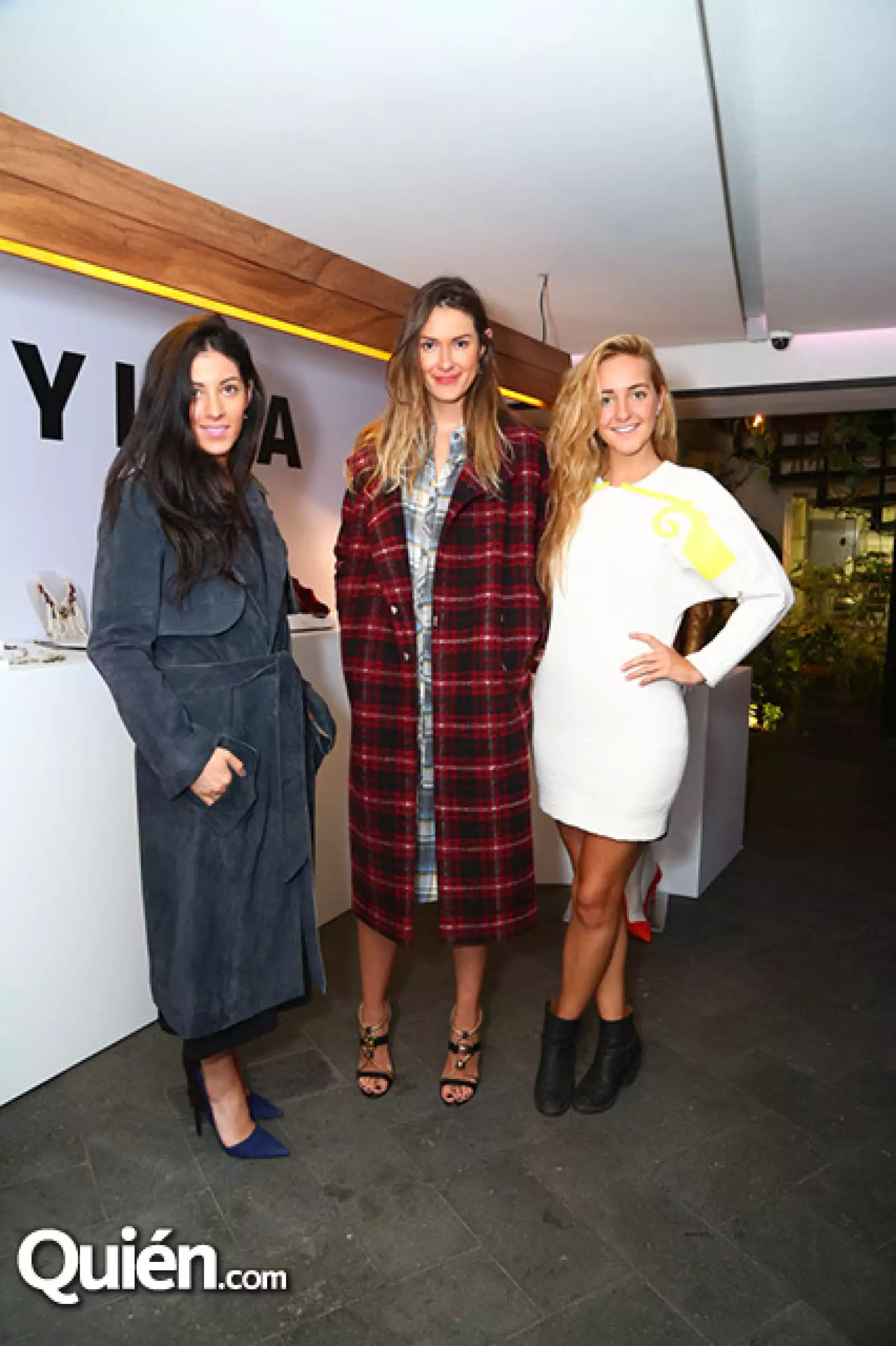 Lorena Murat, Alejandra Felix y Claudia Reyes Heroles