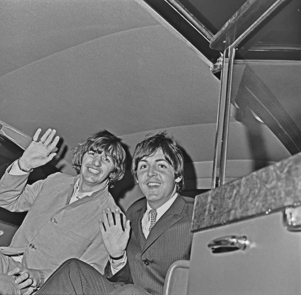paul Mccartney y Ringo Starr 