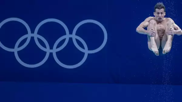 El clavadista olímpico, Rommel Pacheco 