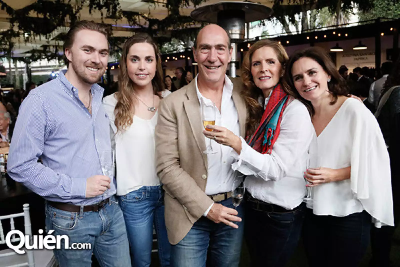Andres Bárbara, Marielle Gorcas, José Luis y Maquis Quintana y Margarita Sánchez Navarro