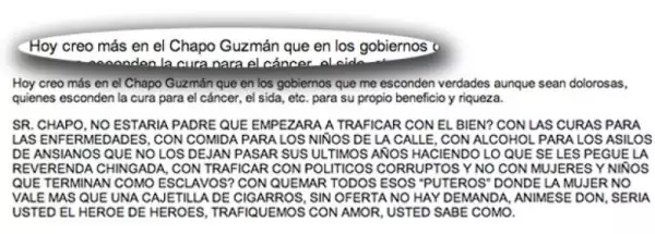 Carta de Kate del Castillo