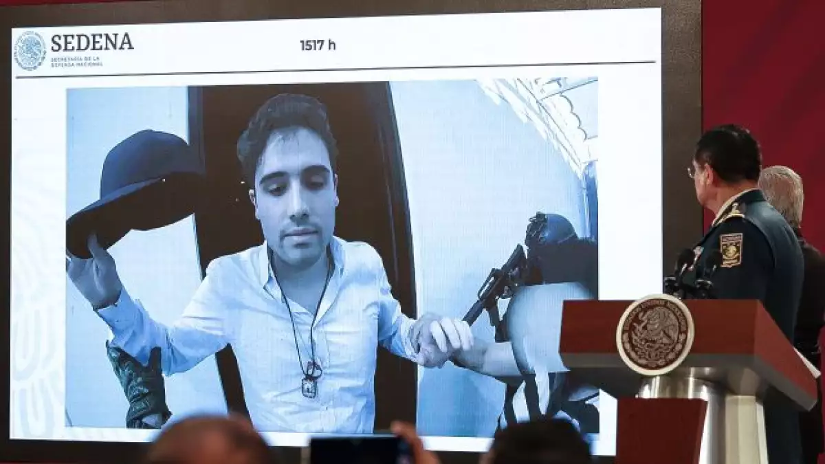 Detención Ovidio Guzmán