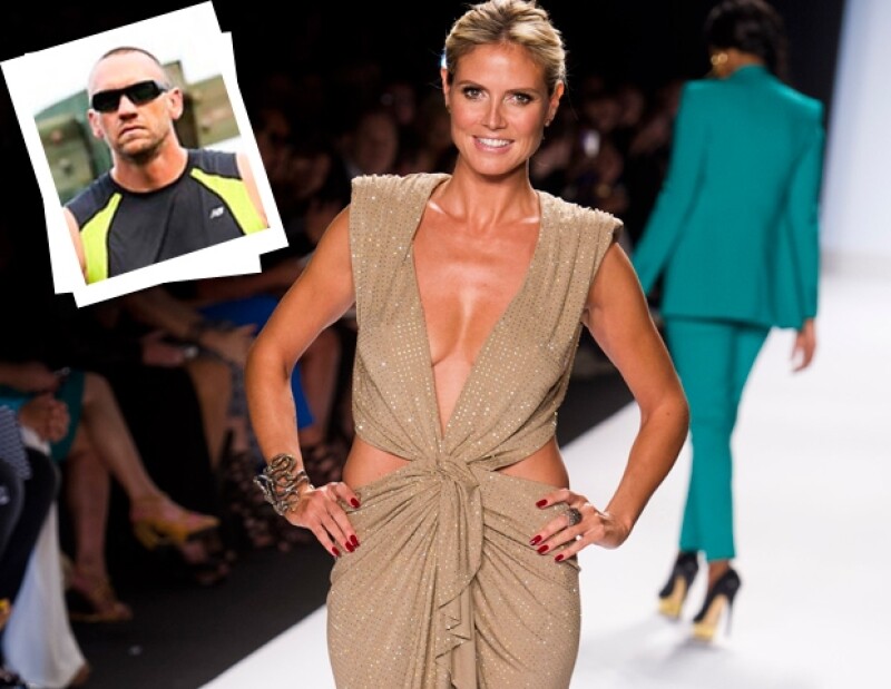 Heidi Klum encontró nuevamente el amor, pero la noticia no fue la reconcialiación con Cupido, sino el flechado: Su guardaespalas.