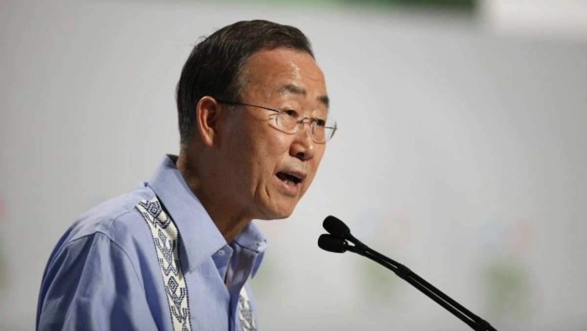 Ban Ki moon COP 16