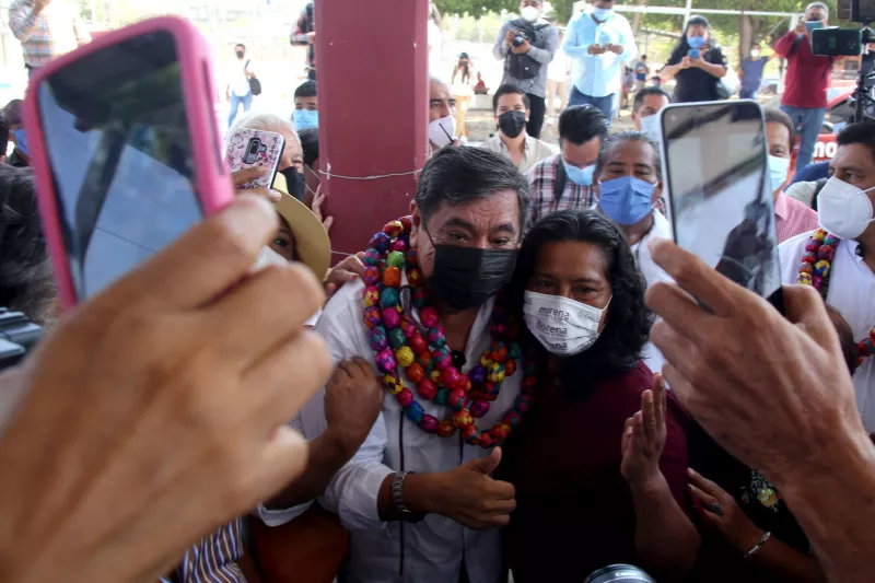 Félix Salgado arranque de campaña