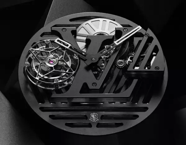 louis vuitton tambour curve tourbillon volant poincon de geneve