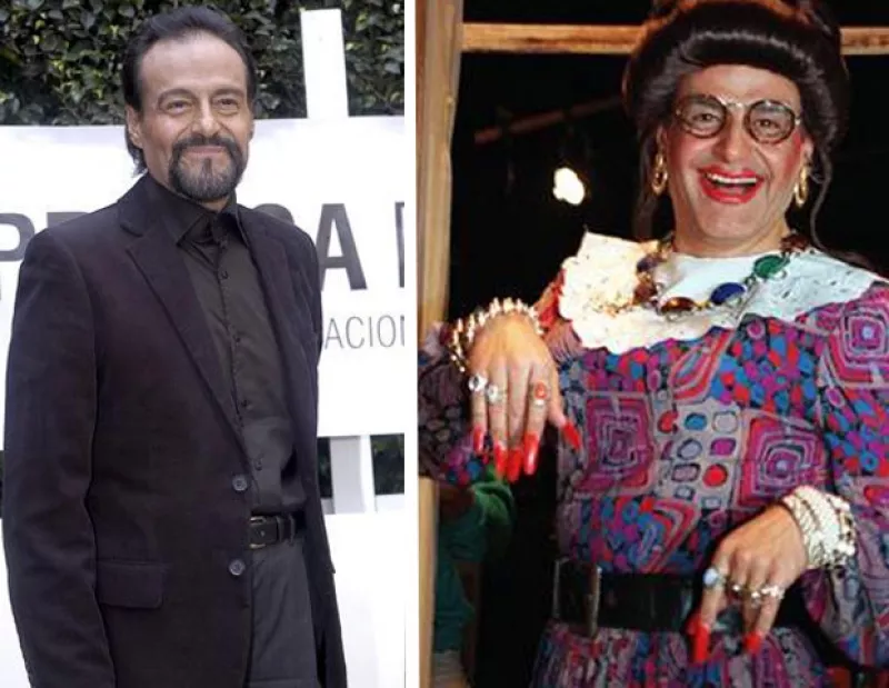 Además de estos dos guapos actores, Gonzalo Vega es otro que se ha puesto los tacones y las medias para dar vida a un personaje femenino.