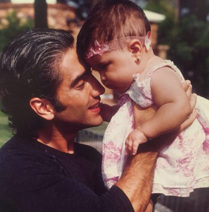 Alejandro Fernández y Valentina