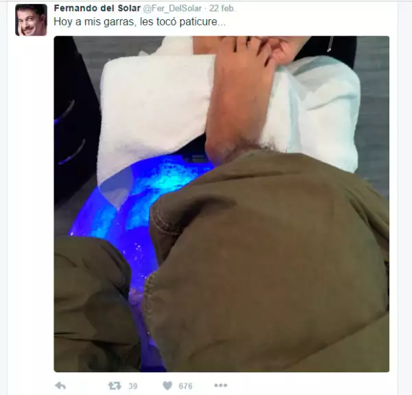 Paso a Paso, ha sido la frase con la que Fernando muestra su disposición a vivir la vida.
