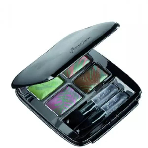 GUERLAIN, paleta de cuatro sombras con acabado artístico.