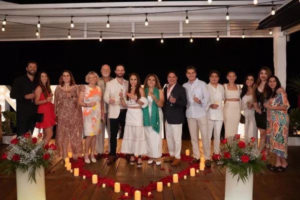 Jeff Mihaljevich y Paola Longoria