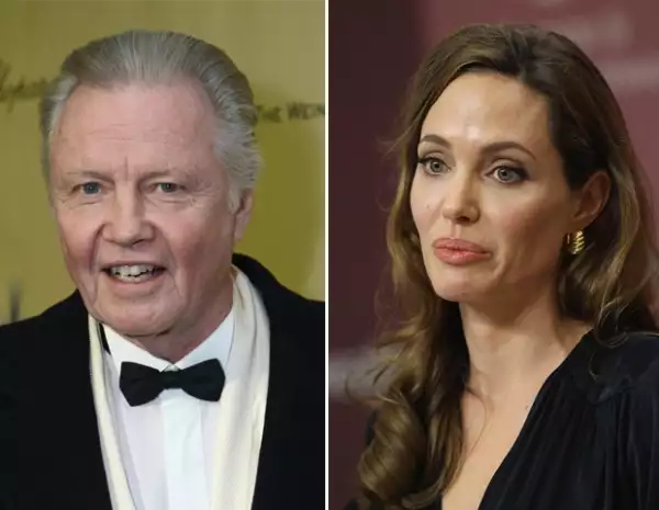 Angelina y su papá se ronconciliaron por el bien de los niños.
