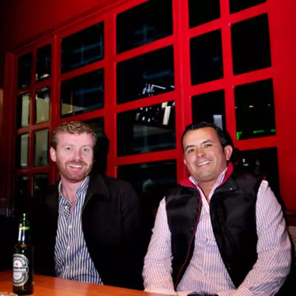 Eamonn Mcginnis y Jaime Muro