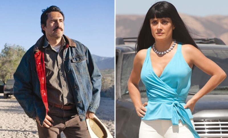 Tanto Demián Bichir como Salma Hayek han interpretado papeles en los que los migrantes mexicanos consiguen trabajos mal pagados o ilegales.