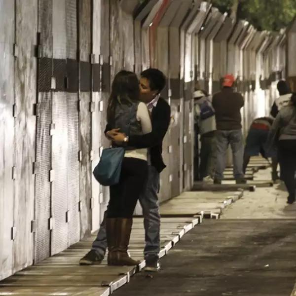 barricadas alrededor del senado