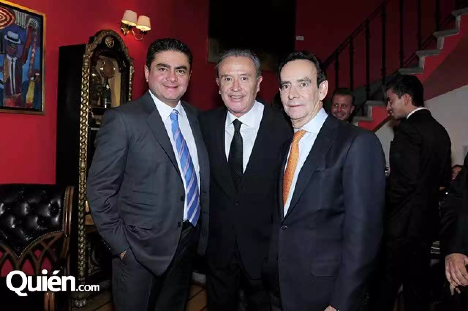 Luis Cházaro,Ricardo Rocha y Carlos Salomón