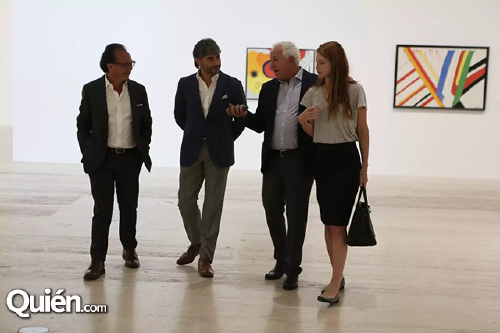 Alberto Fasja, Ricardo Bastón, Paul Marciano y Zélika García