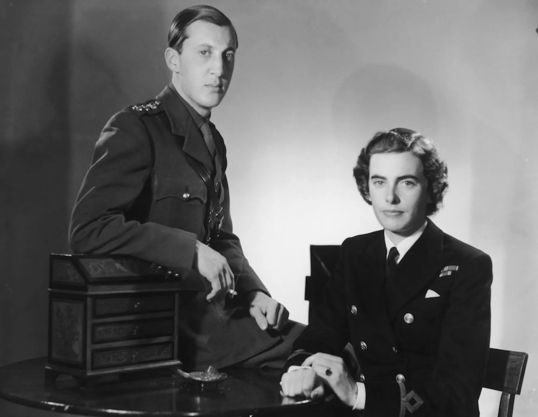 Lord y Lady Mountbatten