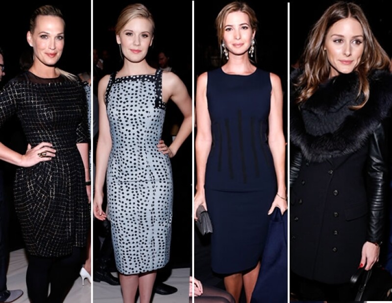 Molly Sims, Maggie Grace, Ivanka Trump y Olivia Palermo.