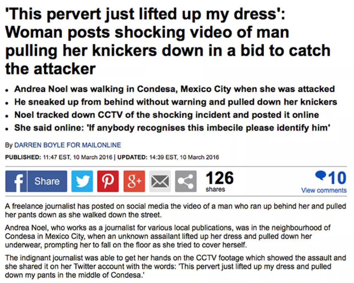 Daily Mail también contó la noticia.