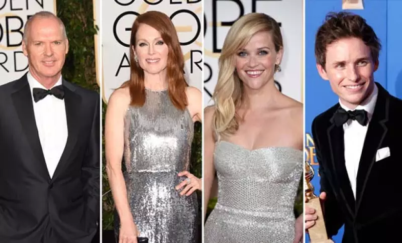 Actrices como Julianne Moore y Emma Stone no pudieron ni contener la emoción, al igual que sus compañeros actores que también resultaron nominados.