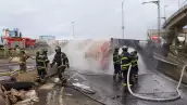 Explosión de pipa en Puente la Concordia: hay cinco personas muertas y 90 lesionadas