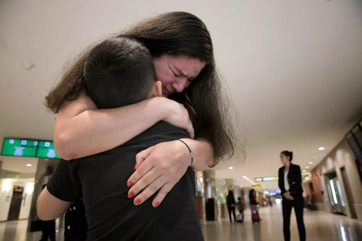 El Salvadoran Mother And Son Separated Since June 13 At US Border Reunited At BWI
