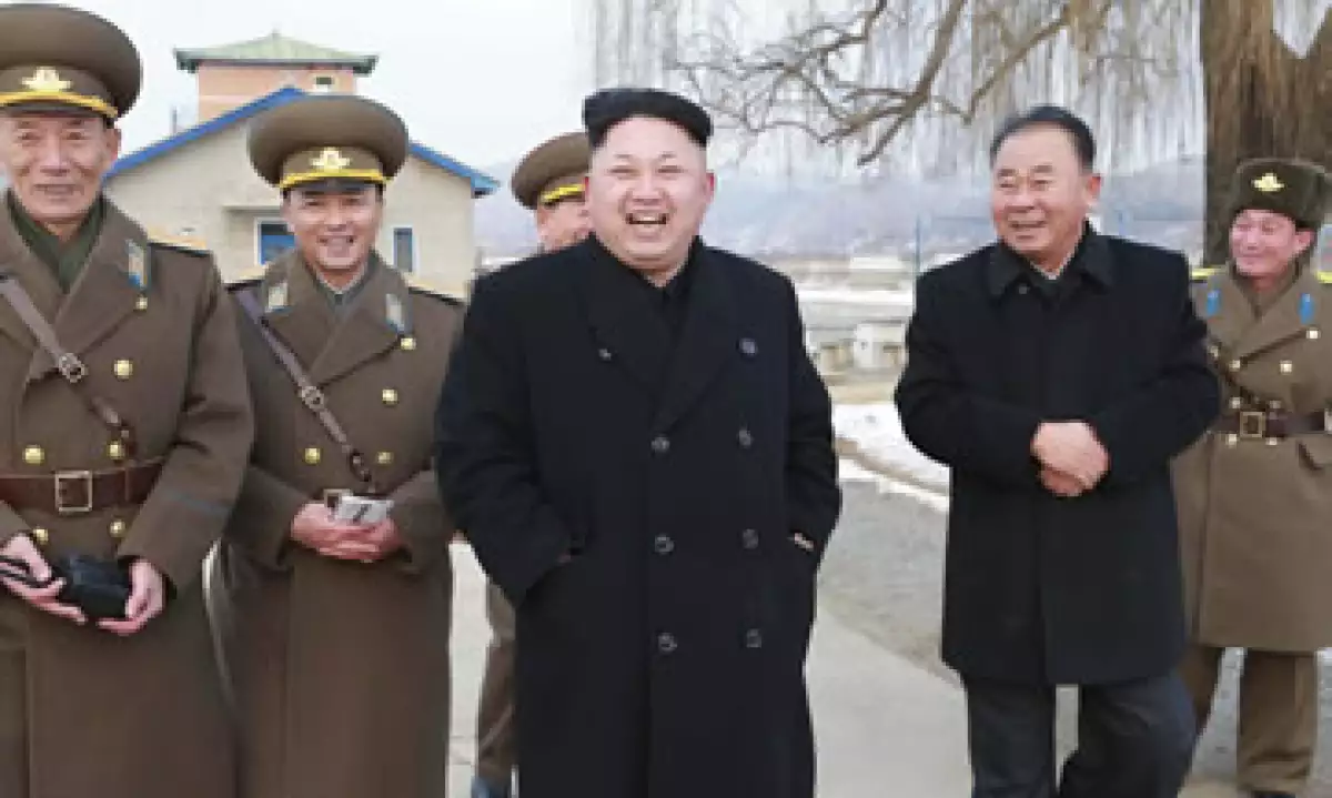 El líder de Corea del Norte, Kim Jong-un –centro-. (Foto: Reuters )