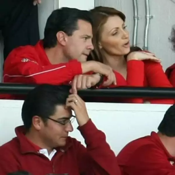 Enrique Peña Nieto y Angélica Rivera.