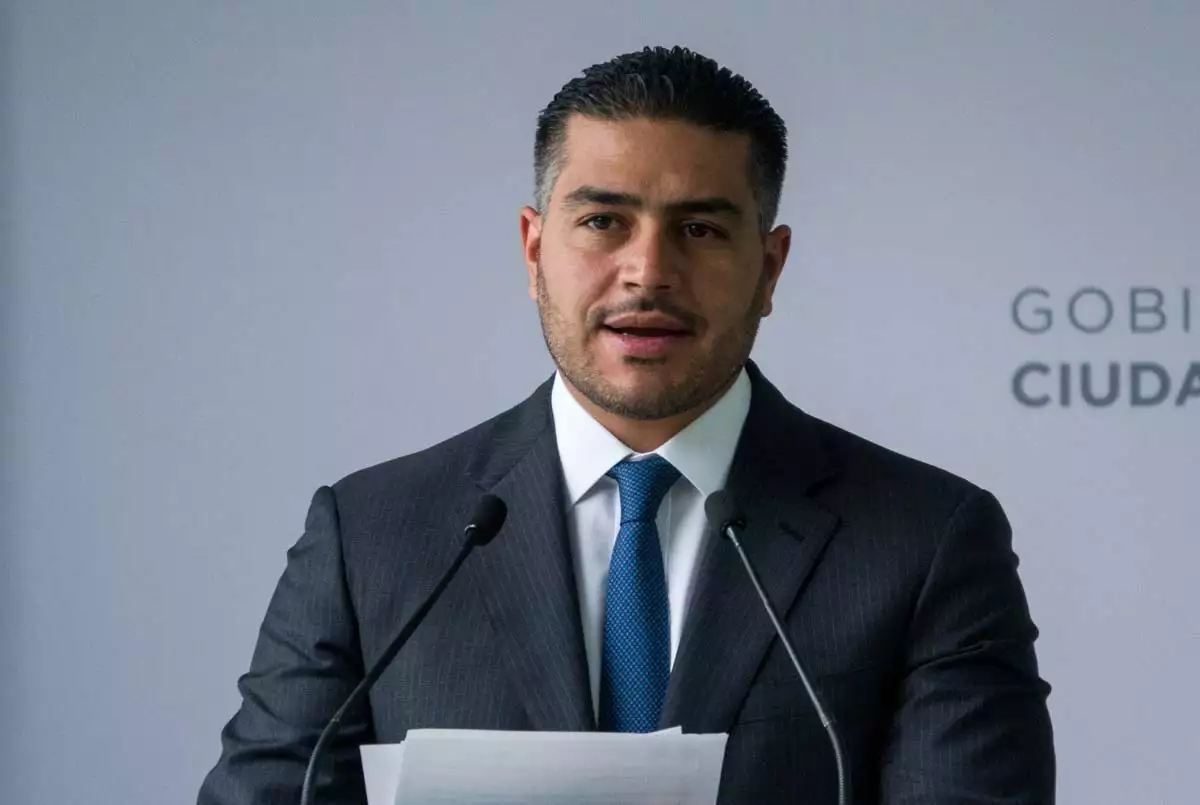 No ha crecido el crimen organizado en la CDMX (Omar García Harfuch, titular de la Secretaría de Seguridad Ciudadana durante una conferencia)