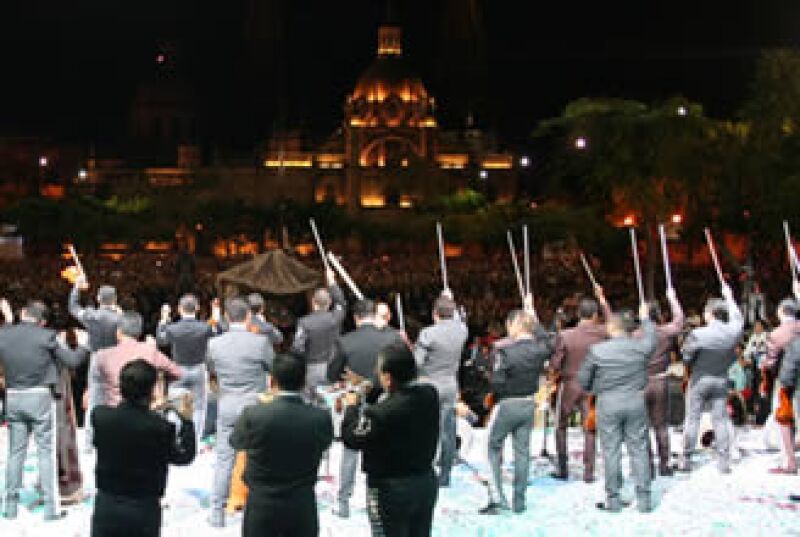 El sábado, 520 músicos de mariachi se unieron por más de 10 minutos en el estado de Jalisco. (Foto: Especial)