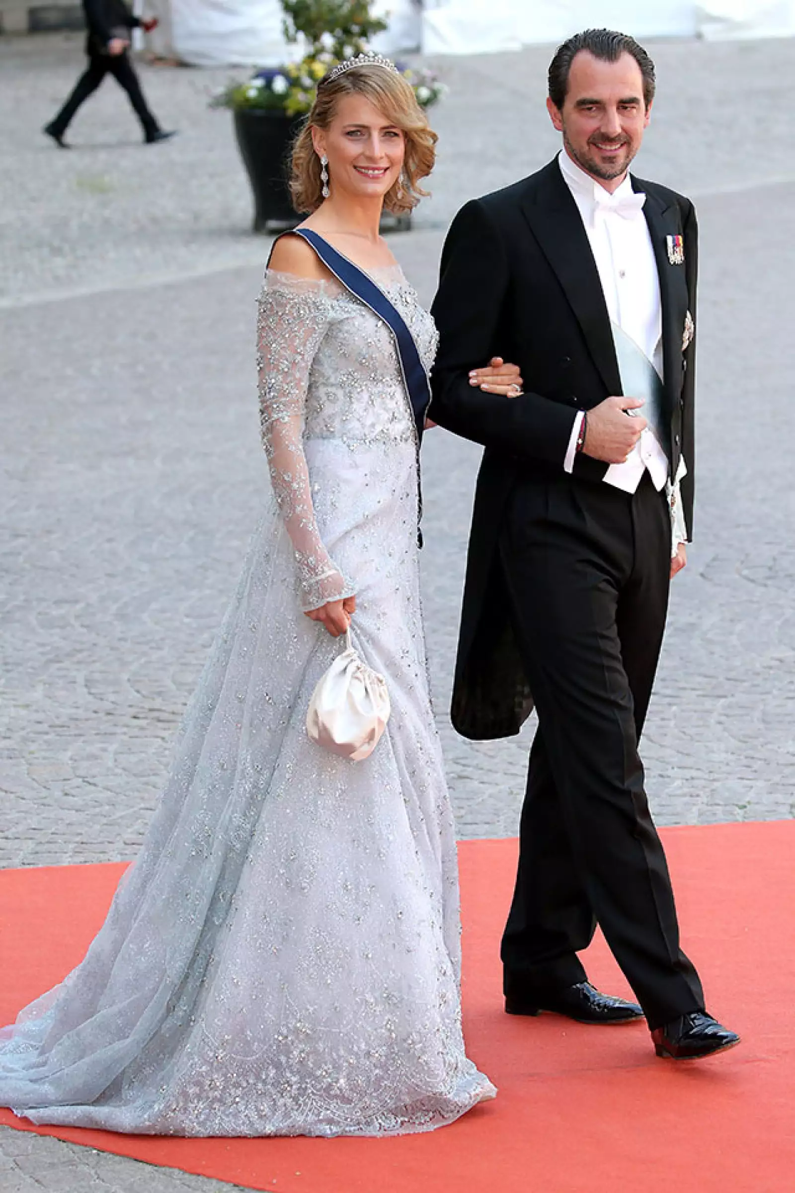 Príncipe Nikolaos de Grecia y princesa Tatiana de Grecia.