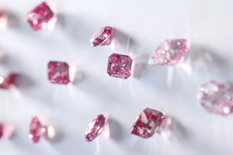 diamantes rosas Tiffany