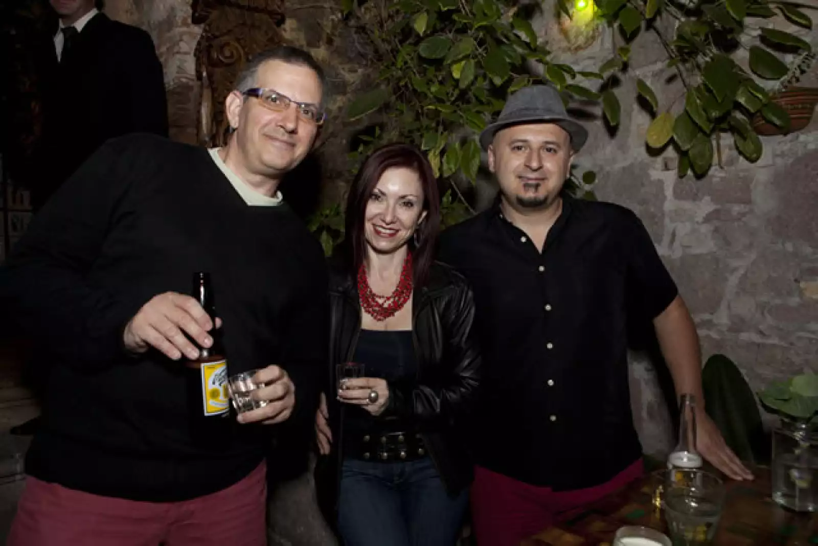 Daniel Kuaranta, Silvana Cazal y Francisco Colasanto.