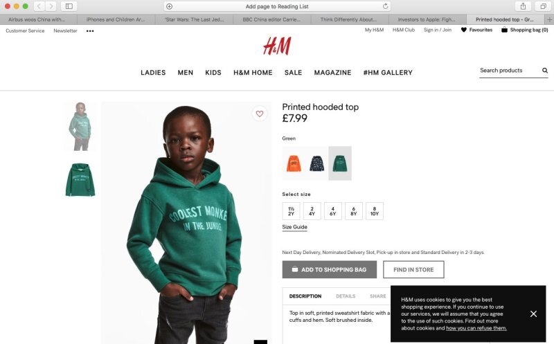 Campaña H&M.