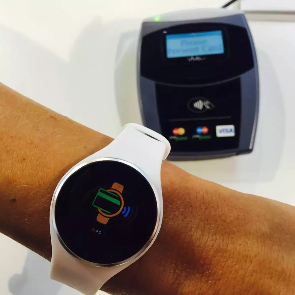 Pagos con wearables