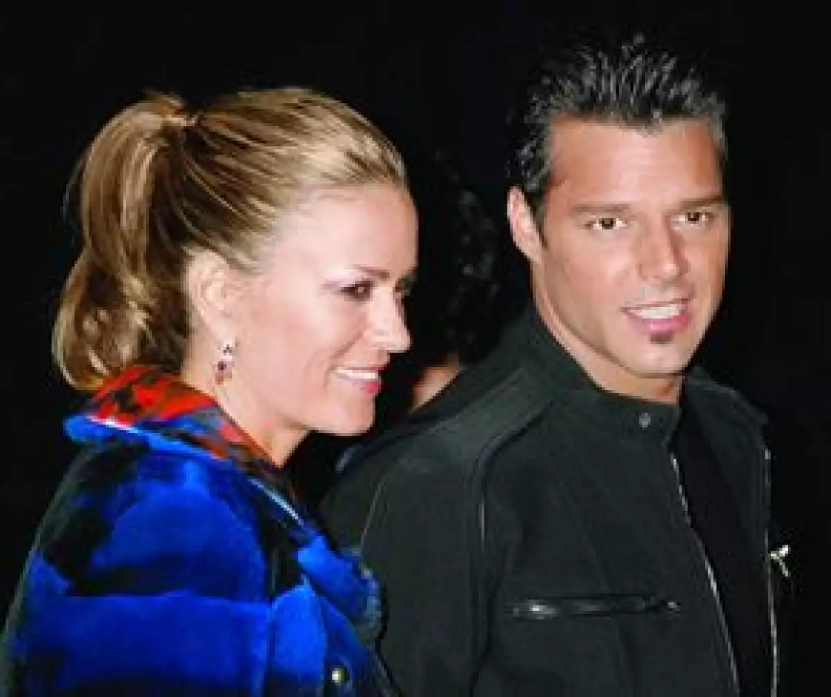 Rebecca fue una de las pocas relaciones famosas de Ricky. (Archivo)