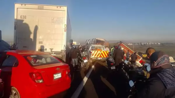 Accidente en el Circuito Exterior Mexiquense hoy