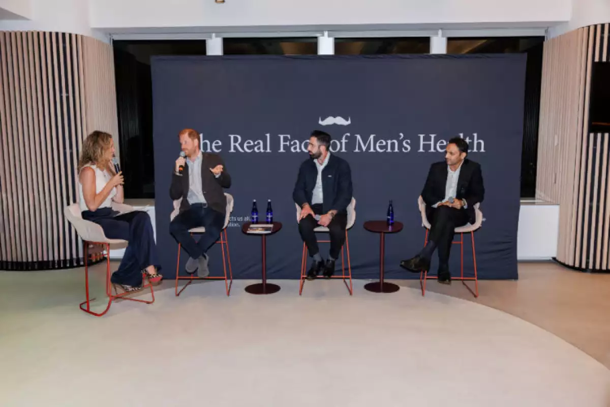 El príncipe Harry en un panel sobre salud mental en Nueva York