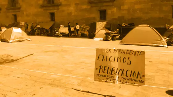 Desplazados de Guerrero. 