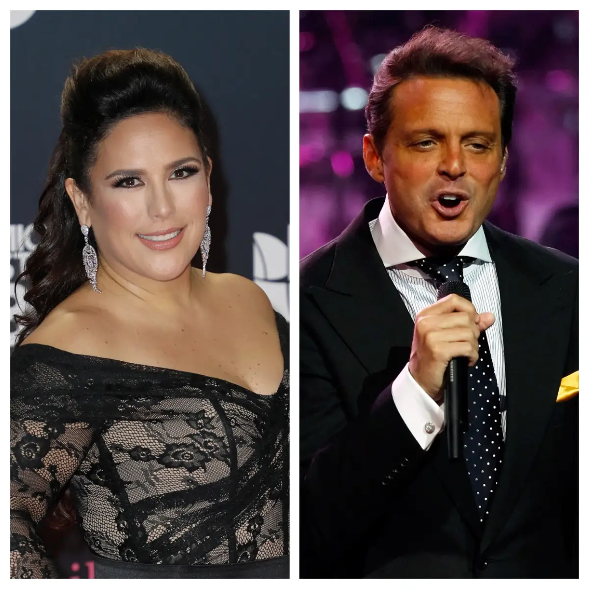 Angélica Vale y Luis Miguel